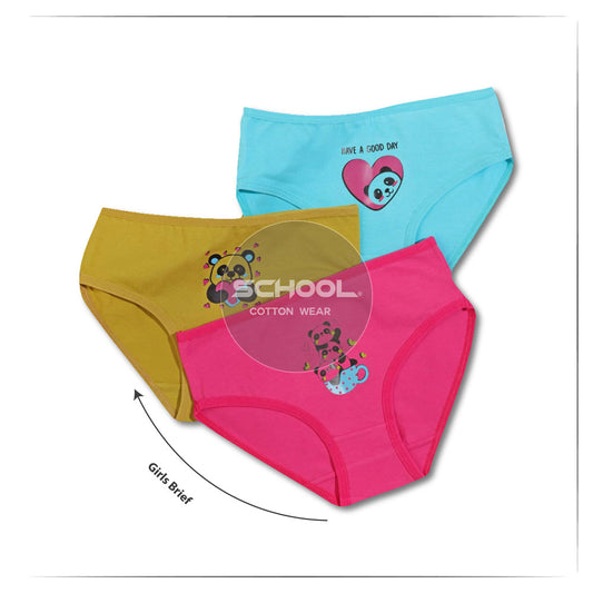 Kids Printed Brief - Pack of 3 - Group 8